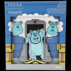 Pixar Sulley Door Mixed Emotions 4-Piece Pin Set Outlet