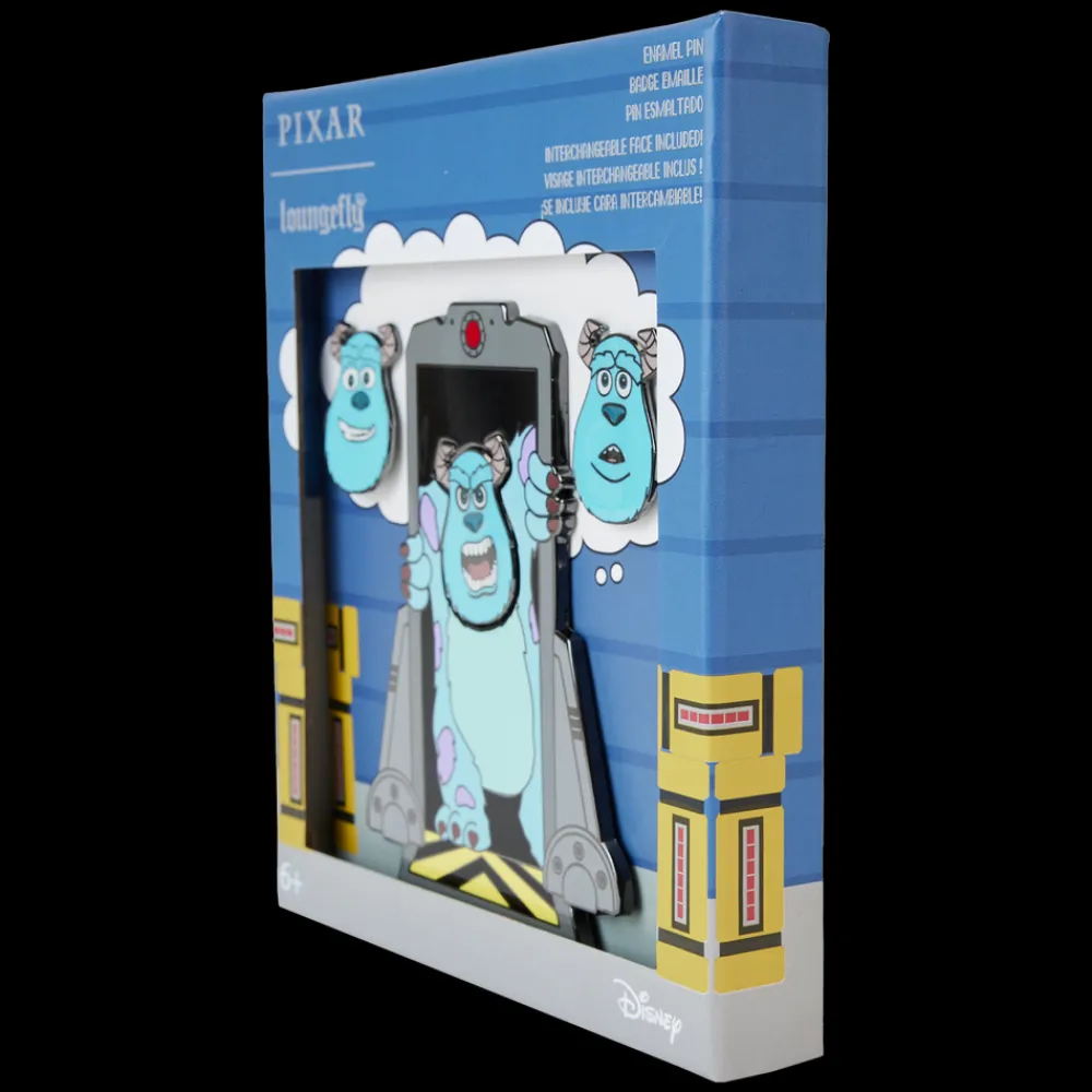 Pixar Sulley Door Mixed Emotions 4-Piece Pin Set Outlet