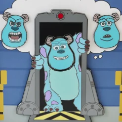 Pixar Sulley Door Mixed Emotions 4-Piece Pin Set Outlet
