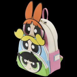 The Powerpuff Girls Powerpuff Girls Triple Pocket Backpack Cheap