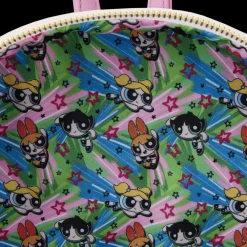 The Powerpuff Girls Powerpuff Girls Triple Pocket Backpack Cheap