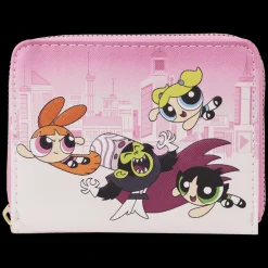 The Powerpuff Girls Powerpuff Girls Vs Mojo Jojo Zip Around Wallet Discount