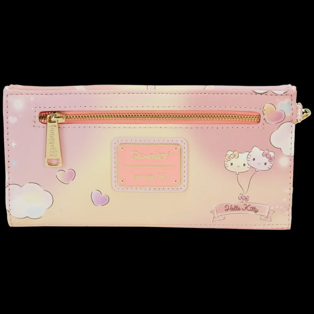 Sanrio Hello Kitty Carnival Flap Wristlet Wallet Clearance