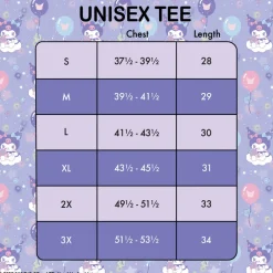 Sanrio Kuromi Carnival Unisex Ringer Tee Fashion