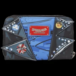 Marvel Spider-Punk Cosplay Zip Around Wallet Flash Sale