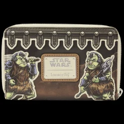Star Wars : Return Of The Jedi Jabba'S Palace Zip Around Wallet Sale
