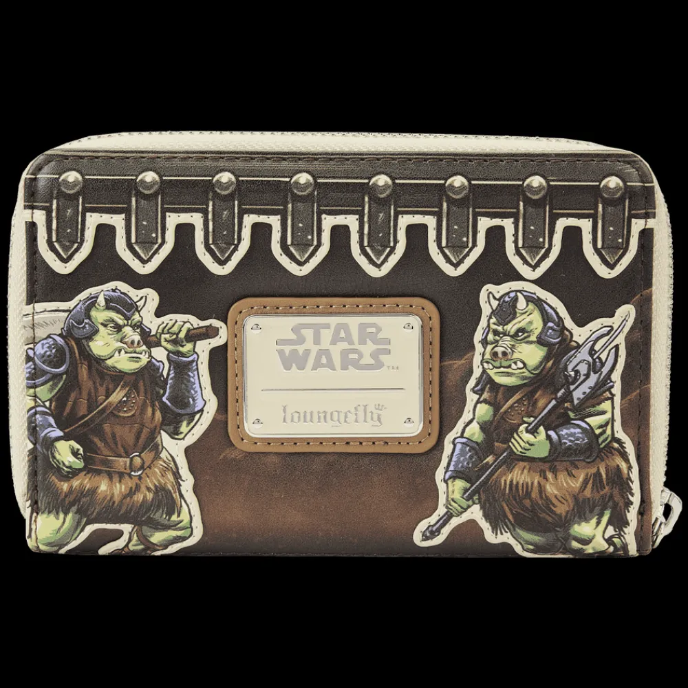 Star Wars : Return Of The Jedi Jabba'S Palace Zip Around Wallet Sale
