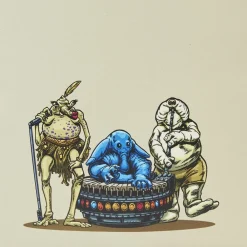 Star Wars : Return Of The Jedi Jabba'S Palace Mini Backpack Fashion