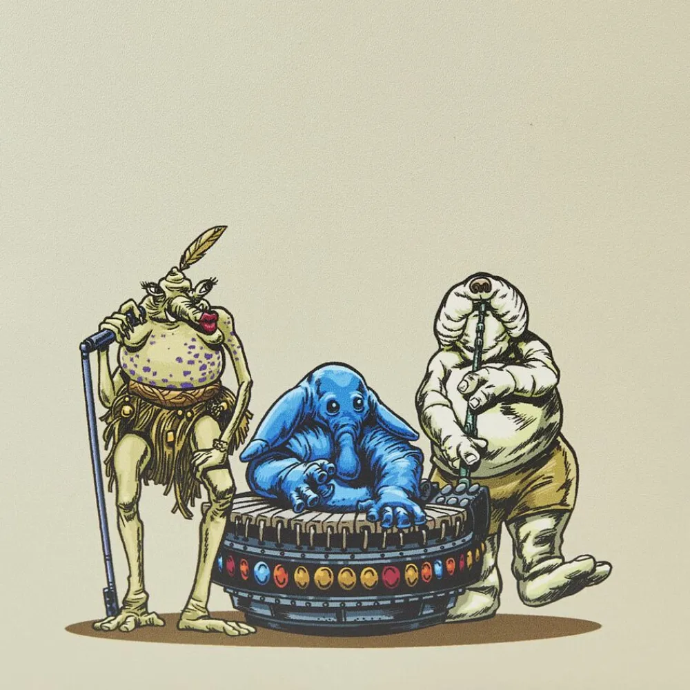 Star Wars : Return Of The Jedi Jabba'S Palace Mini Backpack Fashion