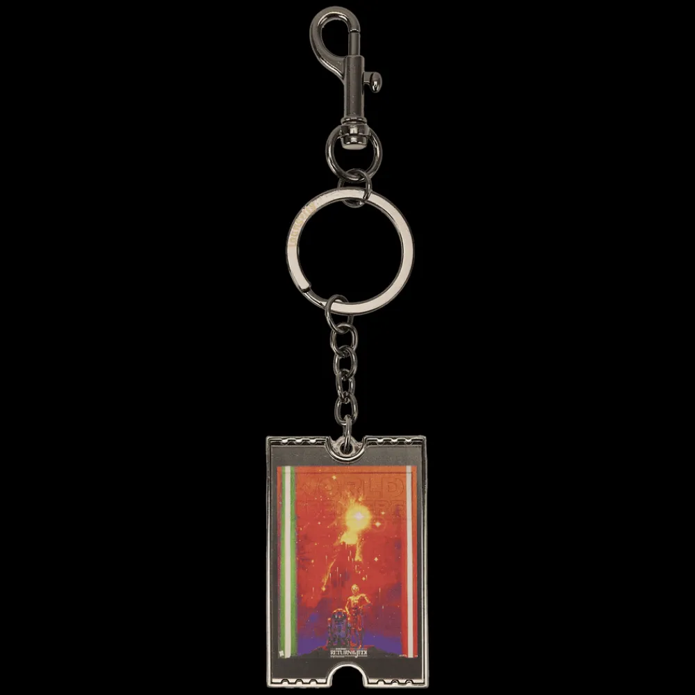 Star Wars : Return Of The Jedi World Premiere Ticket Lenticular Keychain Shop