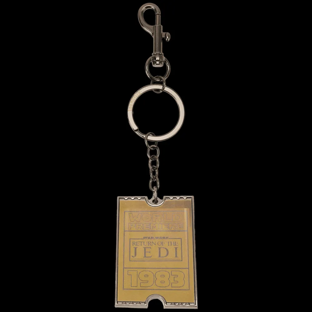 Star Wars : Return Of The Jedi World Premiere Ticket Lenticular Keychain Shop