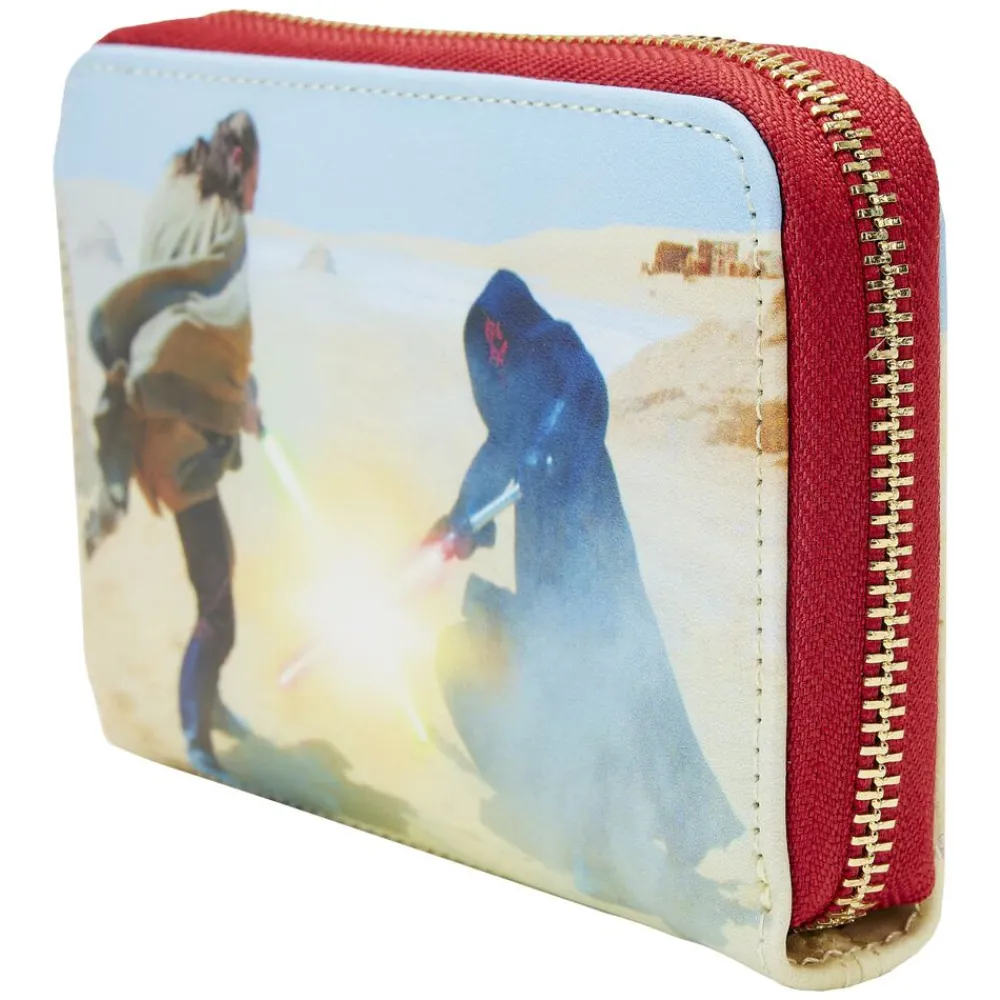 Star Wars : The Phantom Menace Final Frames Zip Around Wallet Fashion