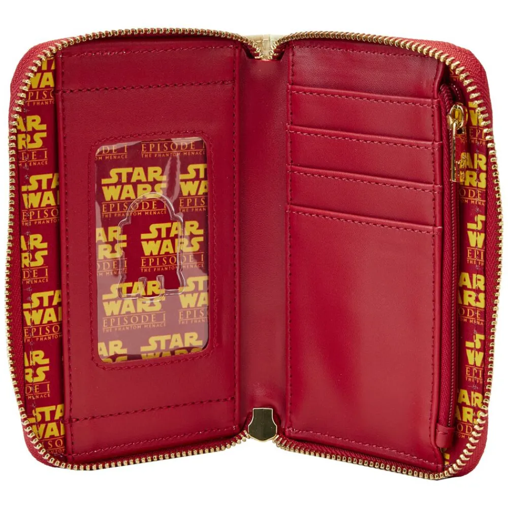 Star Wars : The Phantom Menace Final Frames Zip Around Wallet Fashion