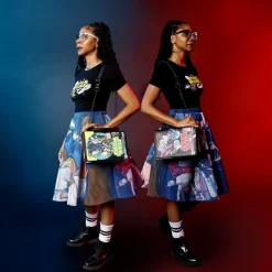 Star Wars Stitch Shoppe Dark Side Vs. Light Side Comic Book Crossbody Bag Fashion