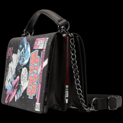Star Wars Stitch Shoppe Dark Side Vs. Light Side Comic Book Crossbody Bag Fashion