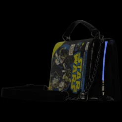 Star Wars Stitch Shoppe Dark Side Vs. Light Side Comic Book Crossbody Bag Fashion