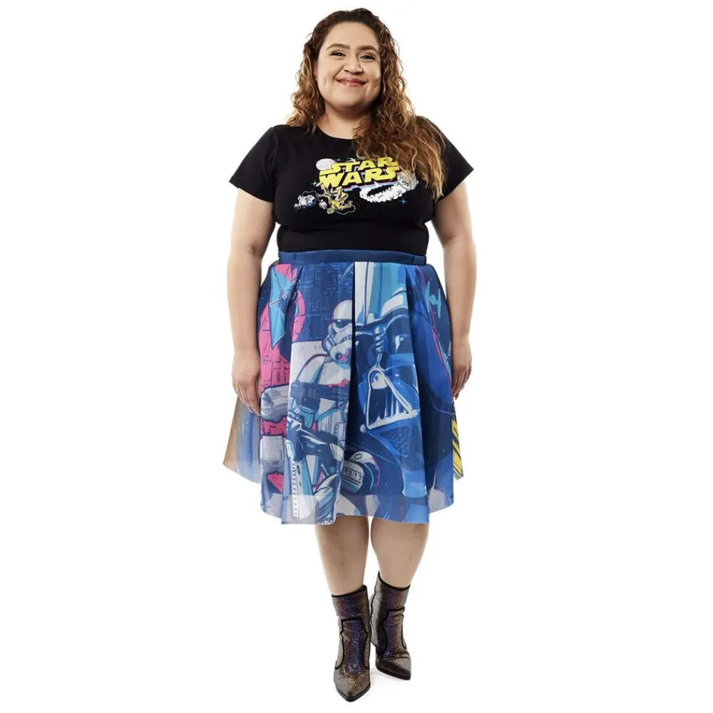 Star Wars Stitch Shoppe Dark Side Vs Light Side Heather Skirt Best