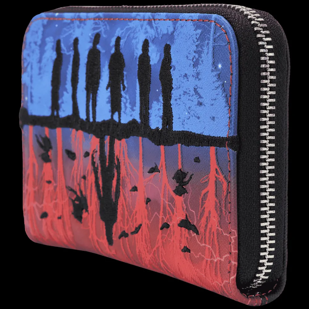 Stranger Things Upside Down Shadows Zip Around Wallet Best