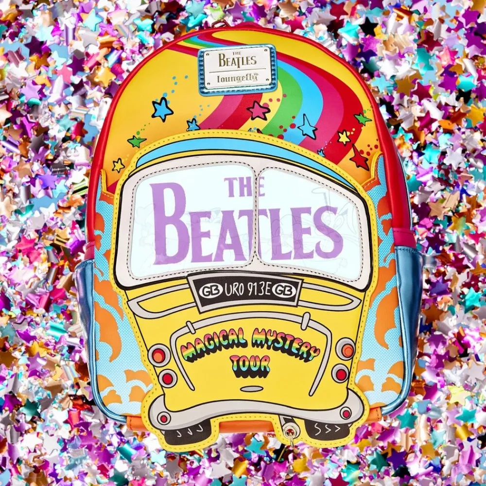 The Beatles Magical Mystery Tour Bus Lenticular Mini Backpack Best