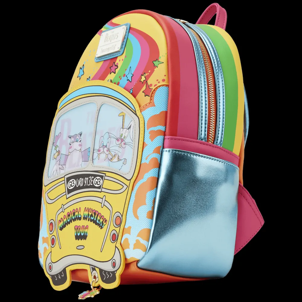 The Beatles Magical Mystery Tour Bus Lenticular Mini Backpack Best