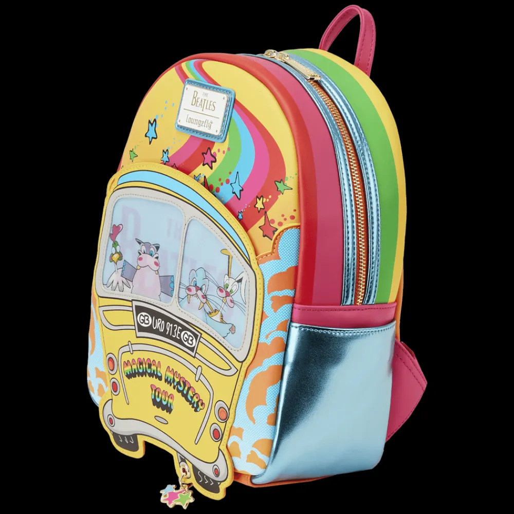 The Beatles Magical Mystery Tour Bus Lenticular Mini Backpack Best
