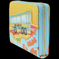 The Beatles Magical Mystery Tour Bus Zip Around Wallet Hot