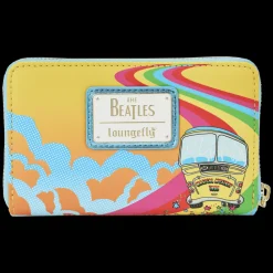 The Beatles Magical Mystery Tour Bus Zip Around Wallet Hot