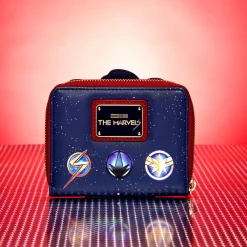 Marvel The s Symbol Glow Zip Around Wallet Outlet