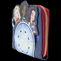 Marvel The s Symbol Glow Zip Around Wallet Outlet