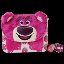 Pixar Toy Story Lotso Plush Berry Strap Crossbody Bag Best Sale
