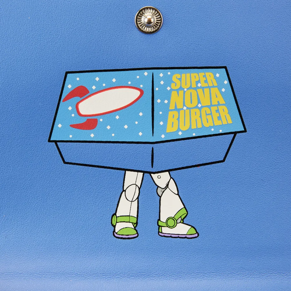 Pixar Toy Story Pizza Planet Super Nova Burger Wallet New