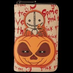 Trick r Treat Trick 'R Treat Sam Pumpkin Zip Around Wallet Discount