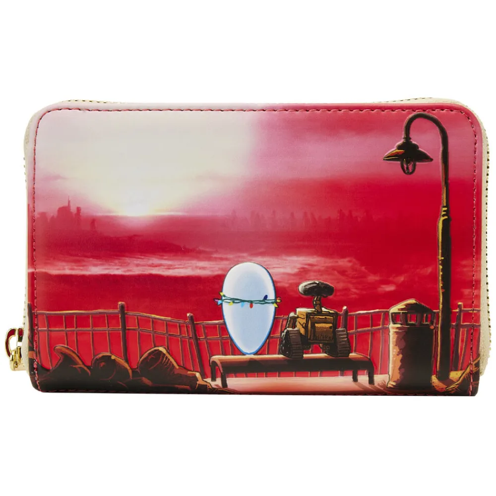 Pixar Wall-E Date Night Zip Around Wallet Best