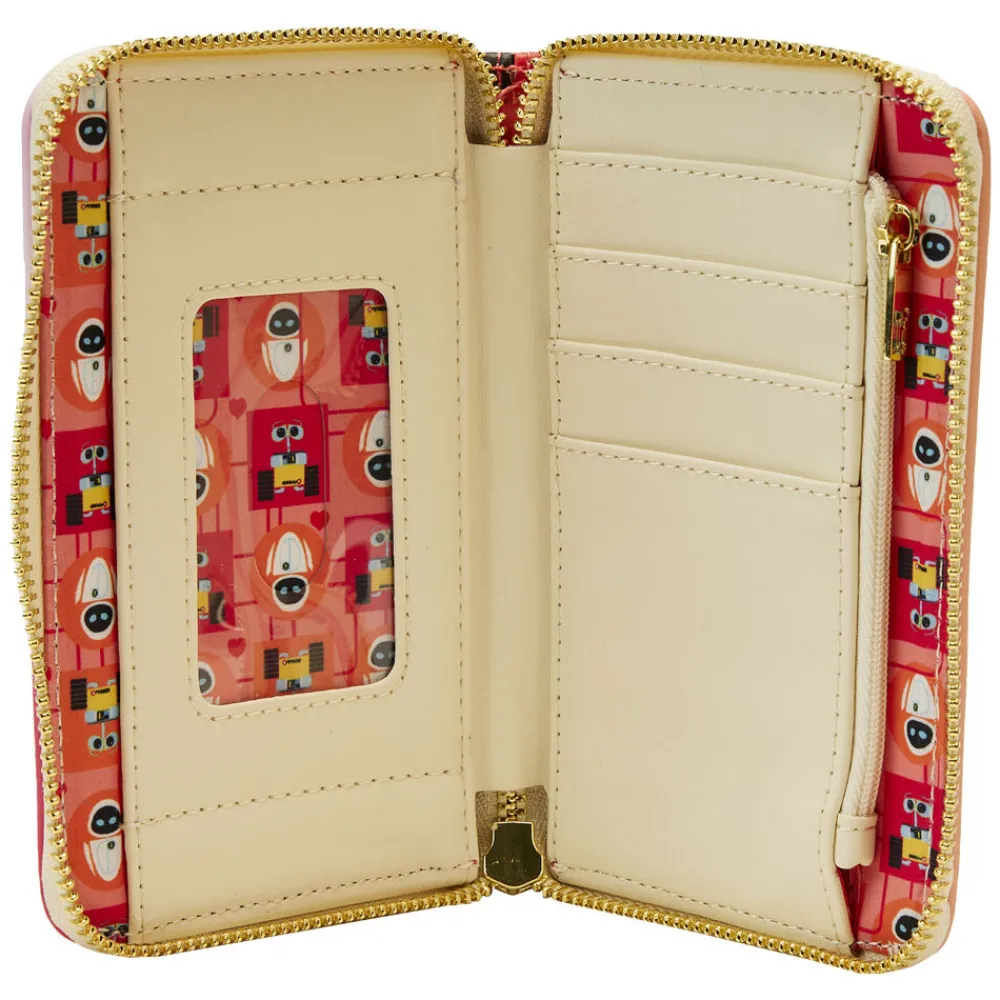Pixar Wall-E Date Night Zip Around Wallet Best
