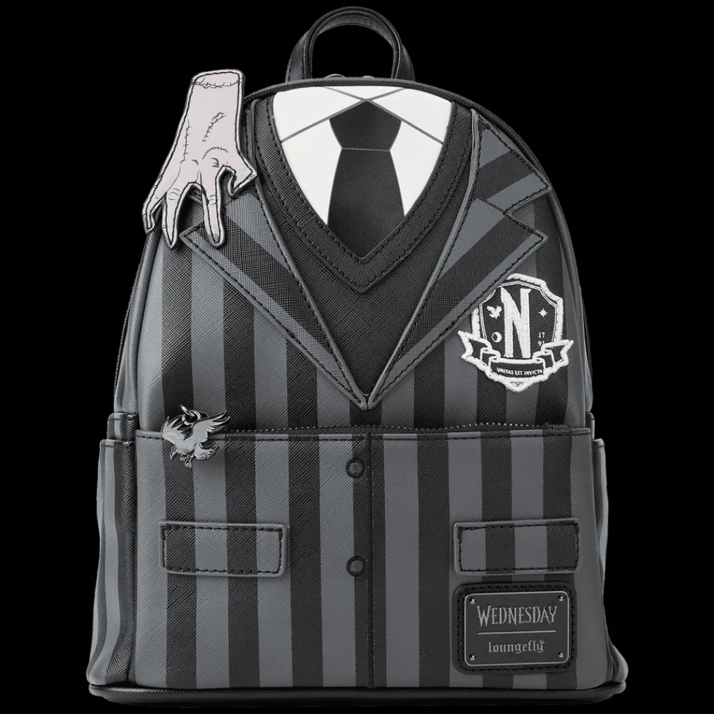 The Addams Family Wednesday Addams Exclusive Nevermore Cosplay Mini Backpack Best Sale