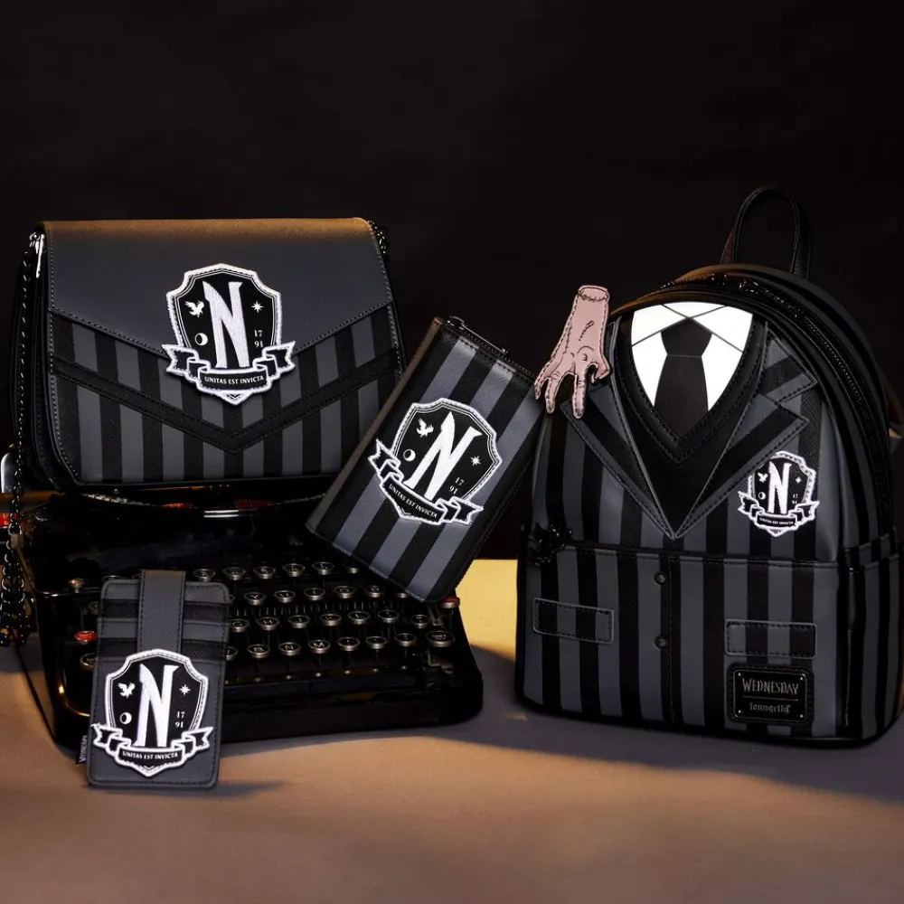 The Addams Family Wednesday Addams Exclusive Nevermore Cosplay Mini Backpack Best Sale