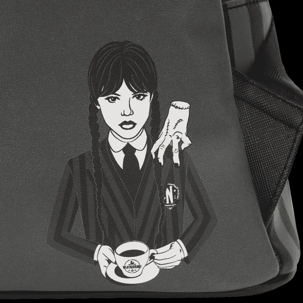 The Addams Family Wednesday Addams Exclusive Nevermore Cosplay Mini Backpack Best Sale
